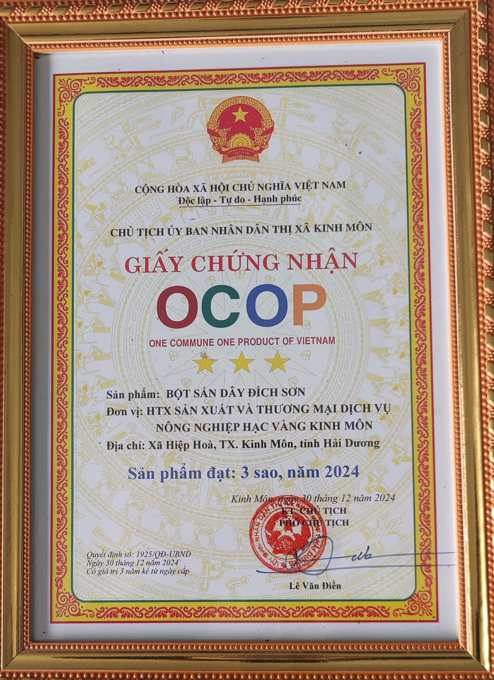 Chuẩn 3 sao